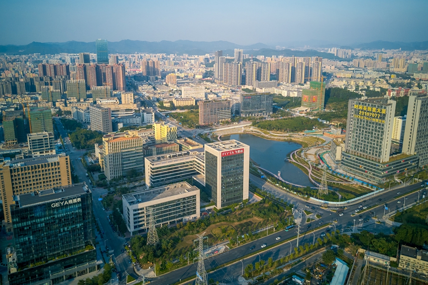 時間谷，深圳鐘表產(chǎn)業(yè)集聚基地。深圳鐘表行業(yè)協(xié)會供圖