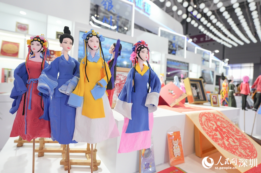 銀川面塑作品展示。人民網(wǎng) 王星攝