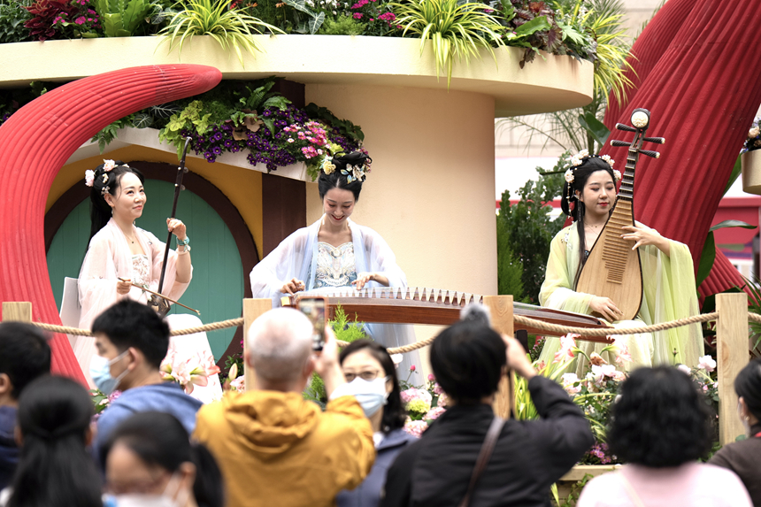 國(guó)風(fēng)文化演出。王星攝