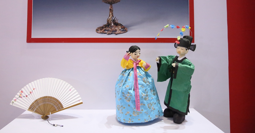 韓國文創(chuàng)產(chǎn)品。劉森君攝